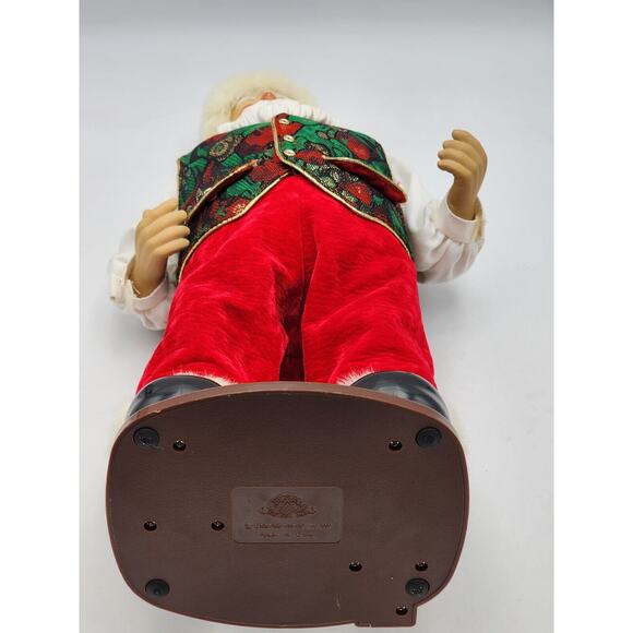 Rockin' Around The Christmas Tree 17" Santa Christmas Fantasy 1999 No Adapter - Picture 7 of 15